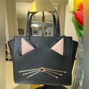 Kate Spade Jazz Things Up Mini Hayden Cat Two-way Bag